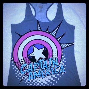 Captain America tank top
